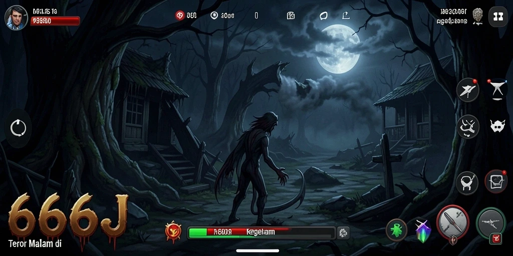Gameplay mencekam dengan ketegangan yang intens pada 666J.