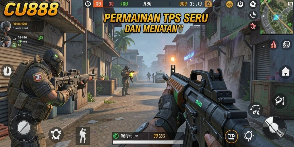 Gameplay menegangkan dan intens dalam CU888 yang penuh aksi.