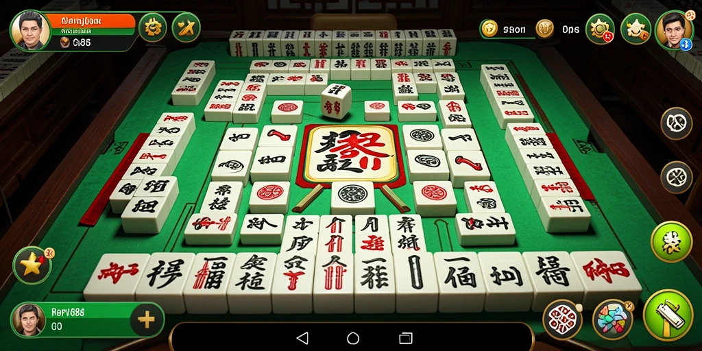 Screenshot gameplay PPV88 menampilkan momen seru dalam permainan Mahjong.