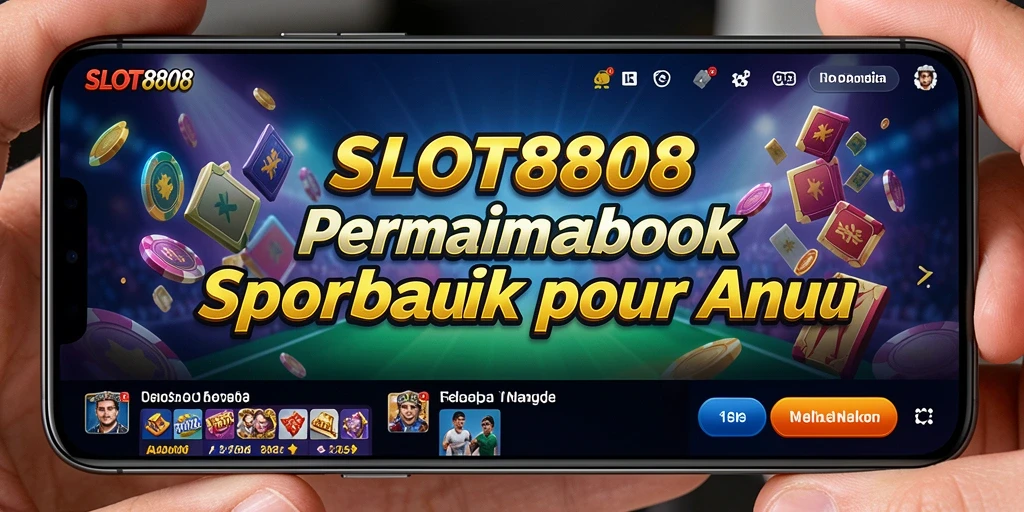 Tampilan menarik dari gameplay Sportsbook SLOT8808.