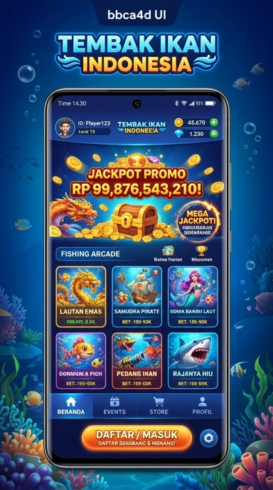 Pengguna menelusuri banyak aplikasi di bbca4d.